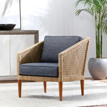 Classic Home Kaitlin Wicker Accent Chair